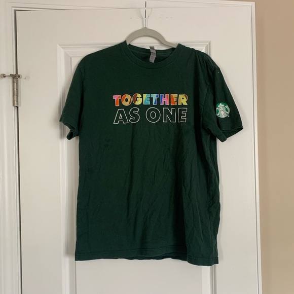 Starbucks 22 Pride Shirt Large 